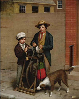 William Henry Vernon The scis grinder 1856